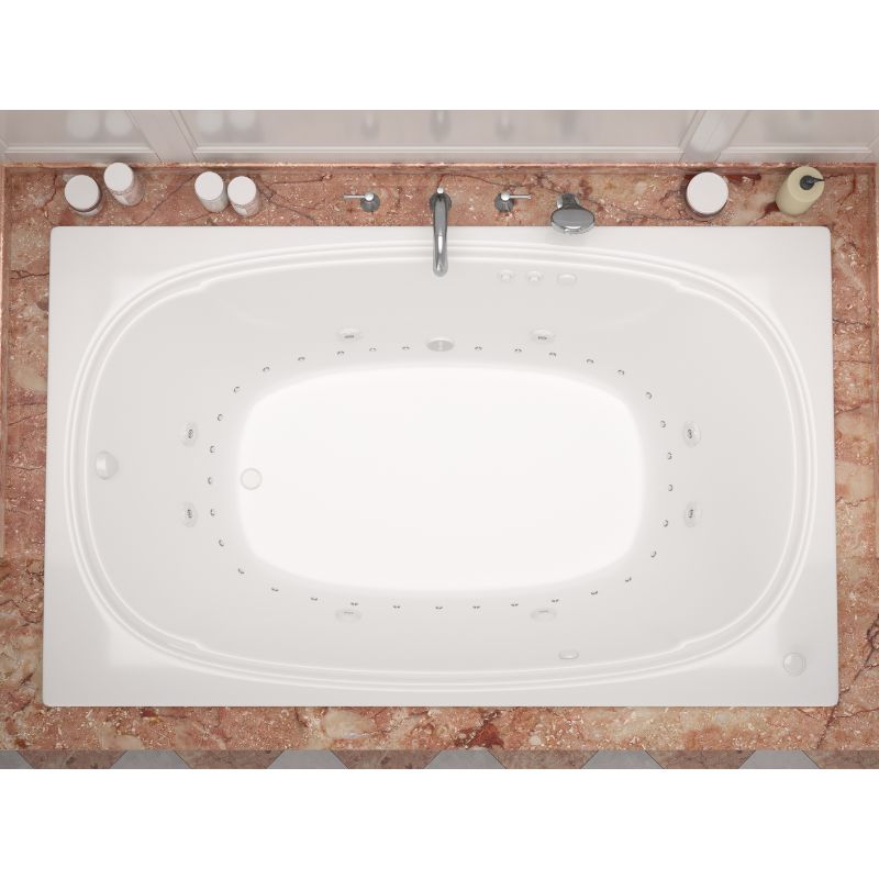 Atlantis Whirlpools Charleston 48 x 72 Rectangular Bathtub 4872C