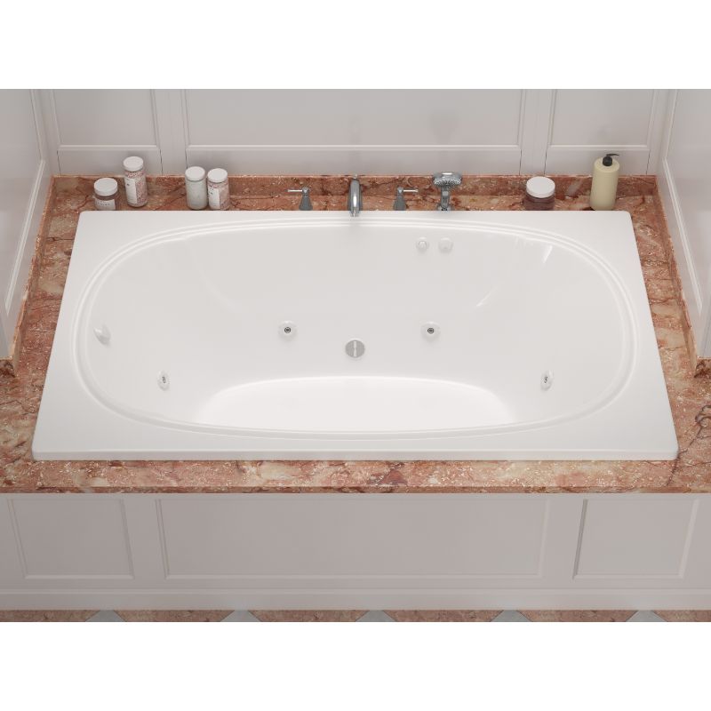 Atlantis Whirlpools Charleston 48 x 72 Rectangular Bathtub 4872C