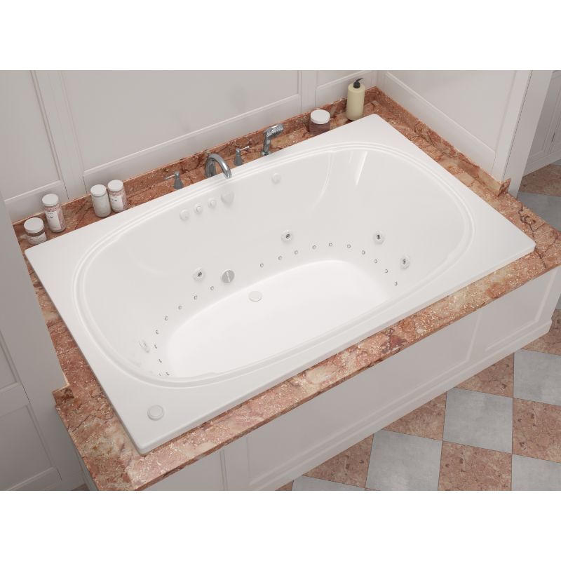 Atlantis Whirlpools Charleston 48 x 78 Rectangular Bathtub 4878C