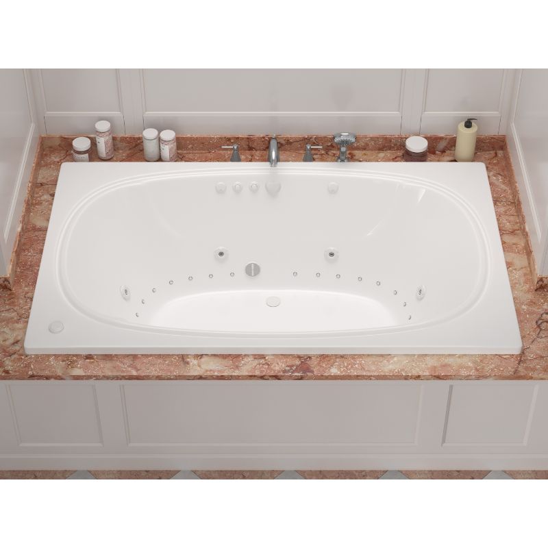 Atlantis Whirlpools Charleston 48 x 78 Rectangular Bathtub 4878C