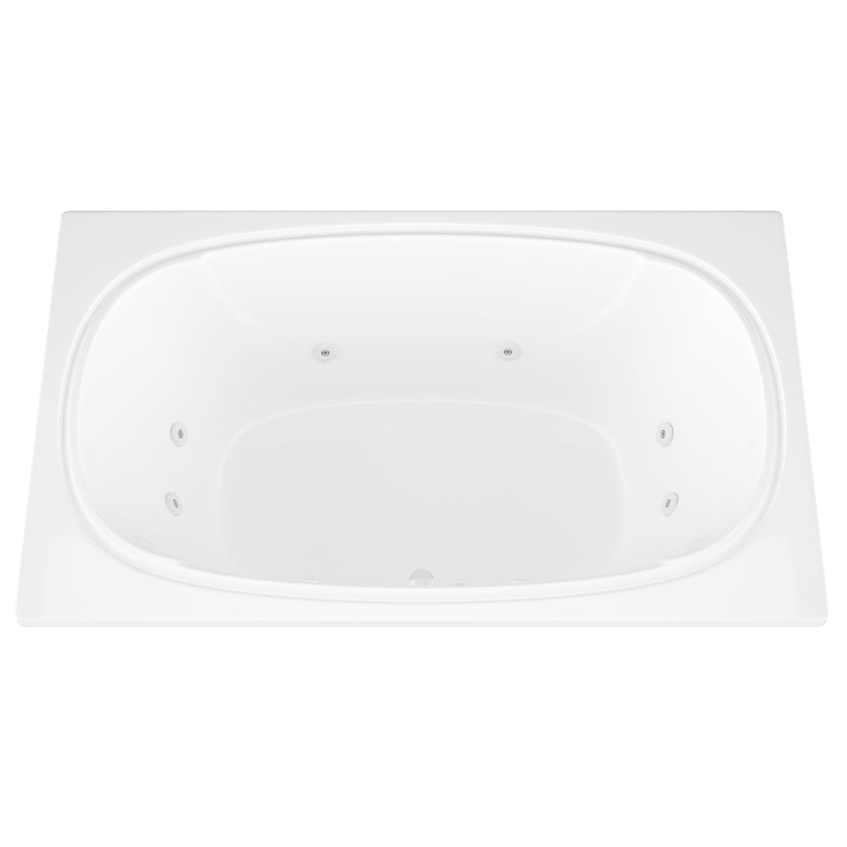 Atlantis Whirlpools Charleston 48 x 78 Rectangular Bathtub 4878C