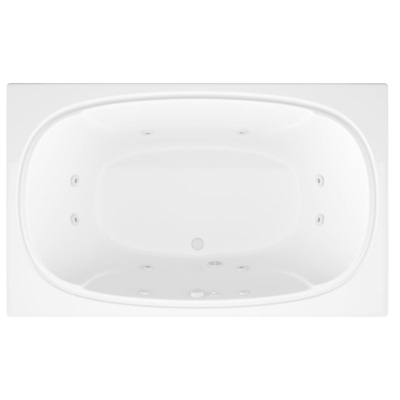 Atlantis Whirlpools Charleston 48 x 78 Rectangular Bathtub 4878C