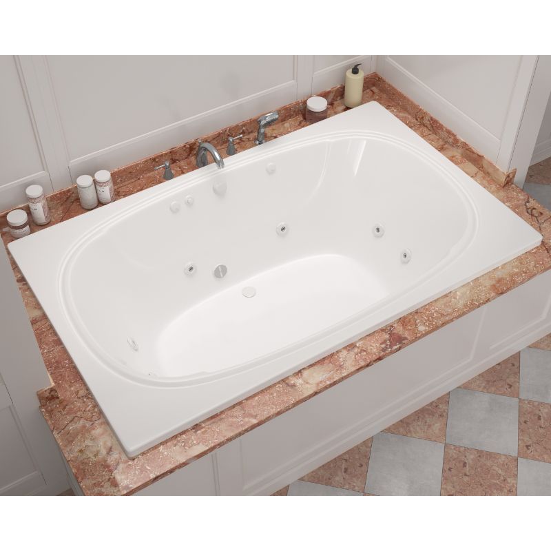 Atlantis Whirlpools Charleston 48 x 78 Rectangular Bathtub 4878C
