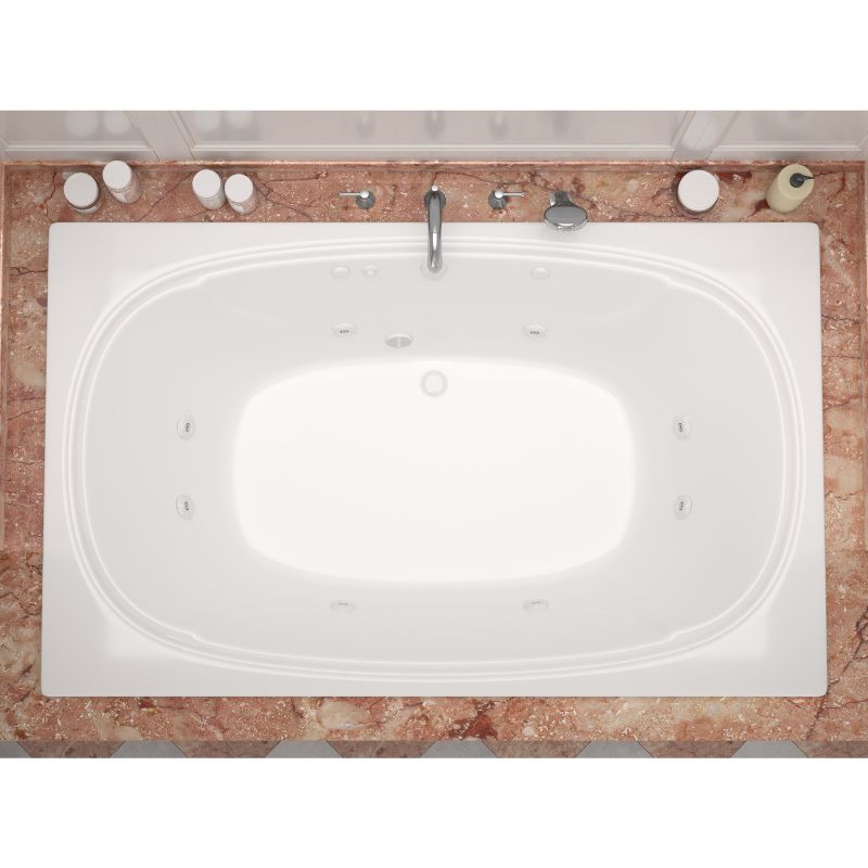 Atlantis Whirlpools Charleston 48 x 78 Rectangular Bathtub 4878C