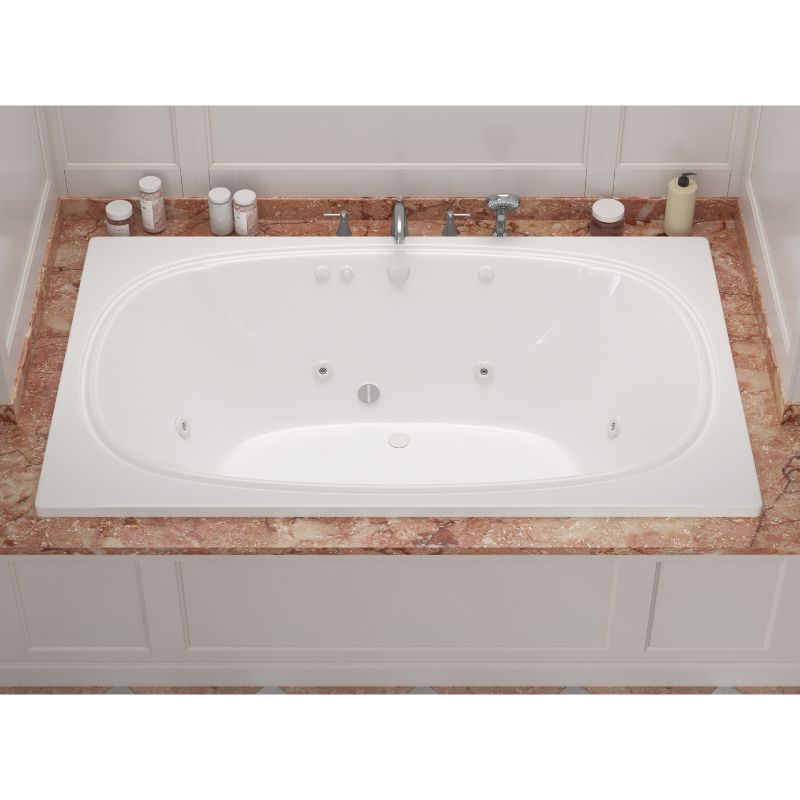 Atlantis Whirlpools Charleston 48 x 78 Rectangular Bathtub 4878C