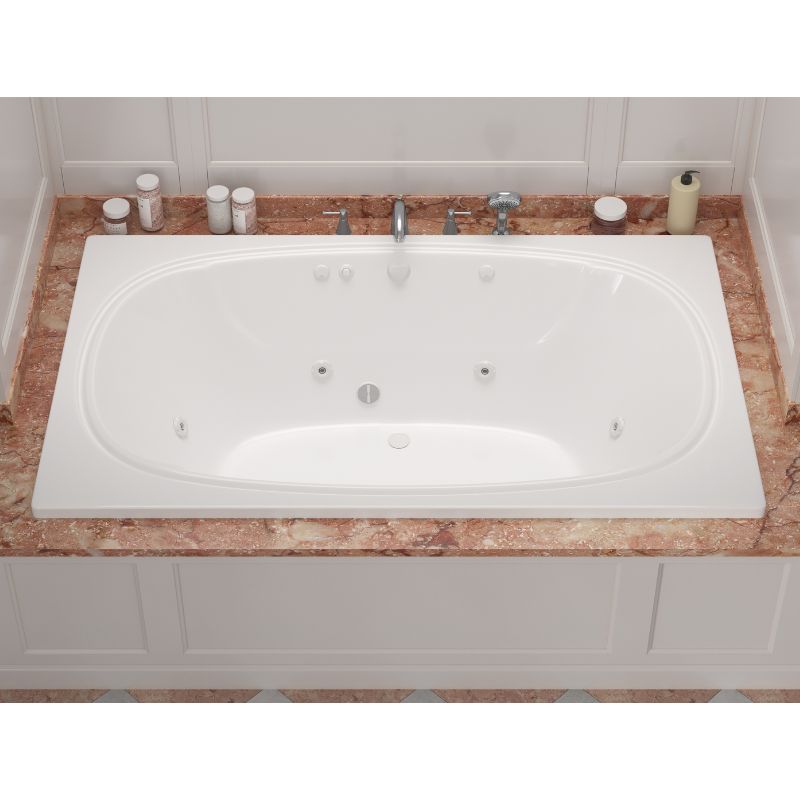 Atlantis Whirlpools Charleston 48 x 78 Rectangular Bathtub 4878C