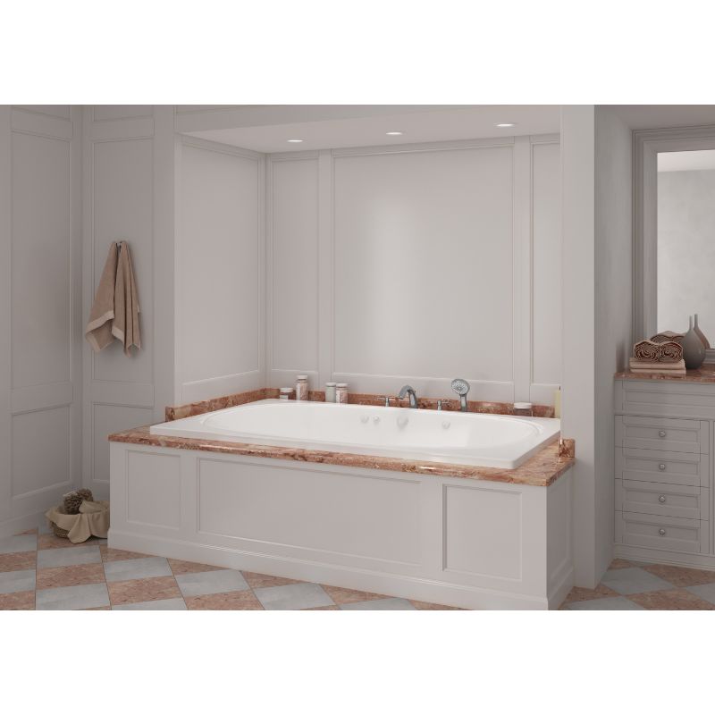 Atlantis Whirlpools Charleston 48 x 78 Rectangular Bathtub 4878C