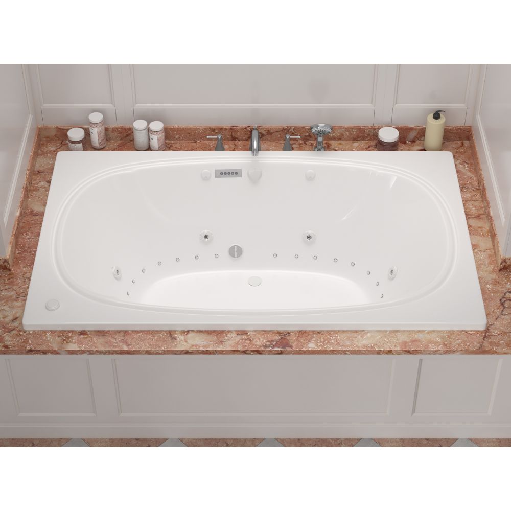 Atlantis Whirlpools Charleston 48 x 78 Rectangular Bathtub 4878C