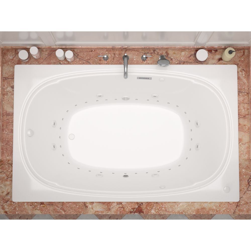 Atlantis Whirlpools Charleston 48 x 72 Rectangular Bathtub 4872C