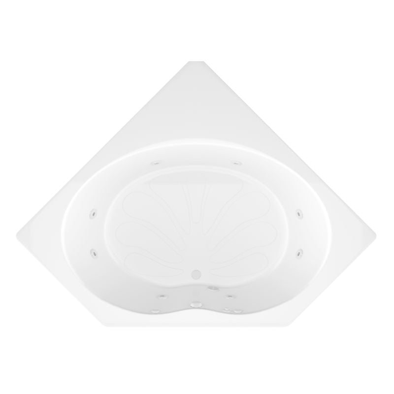 Atlantis Whirlpools Eclipse 60 x 60 Corner Jetted Bathtub 6060E