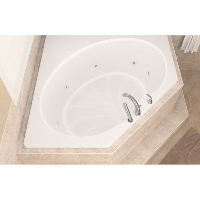 Atlantis Whirlpools Eclipse 60 x 60 Corner Jetted Bathtub 6060E