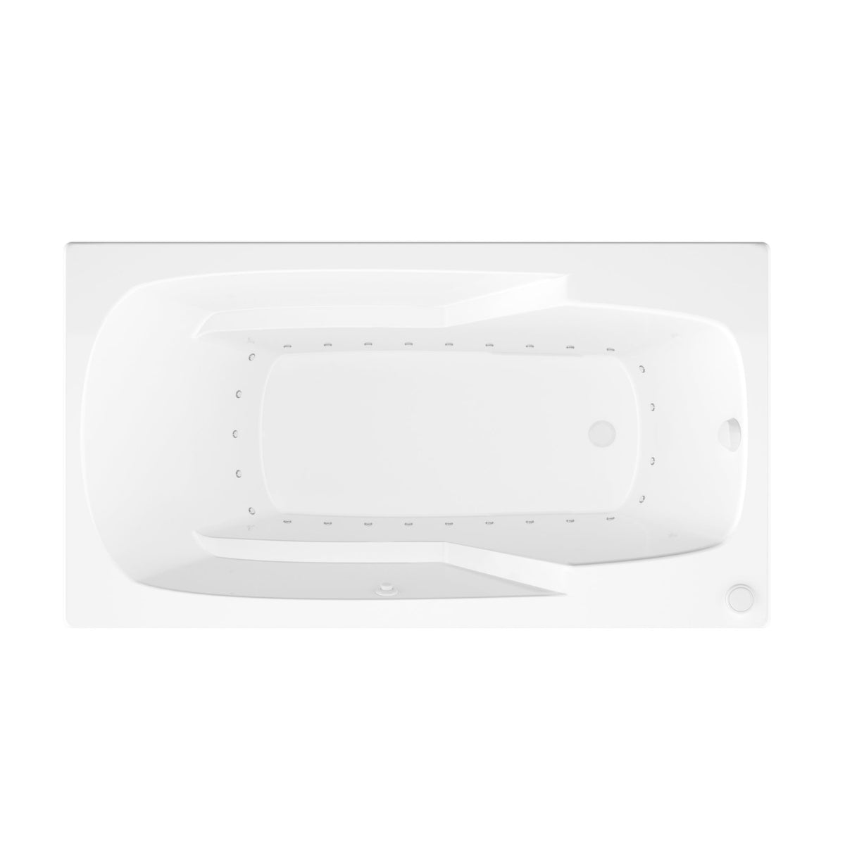 Atlantis Whirlpools Eros 32 x 59 Rectangular Bathtub 3260E