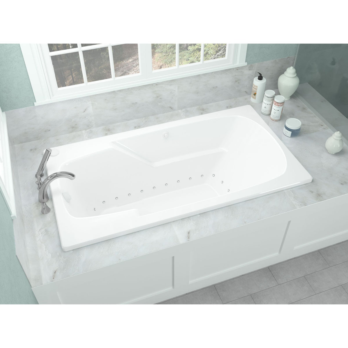 Atlantis Whirlpools Eros 32 x 59 Rectangular Bathtub 3260E