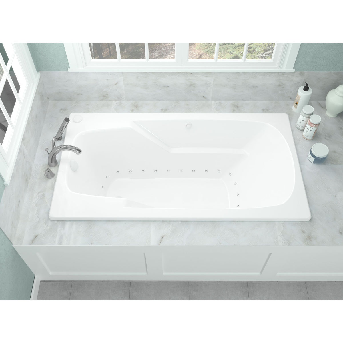 Atlantis Whirlpools Eros 32 x 59 Rectangular Bathtub 3260E