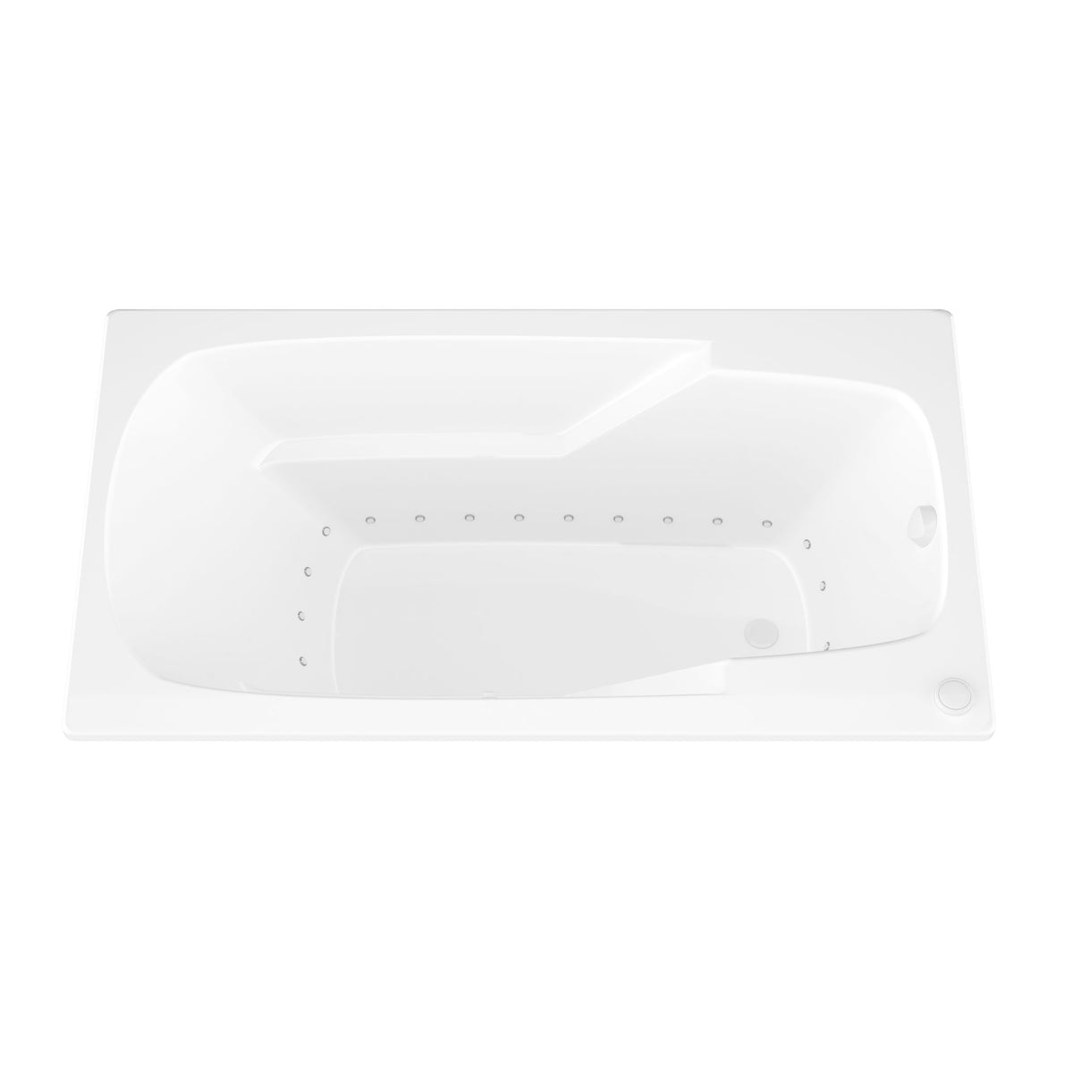 Atlantis Whirlpools Eros 36 x 59 Rectangular Freestanding Bathtub 3660E