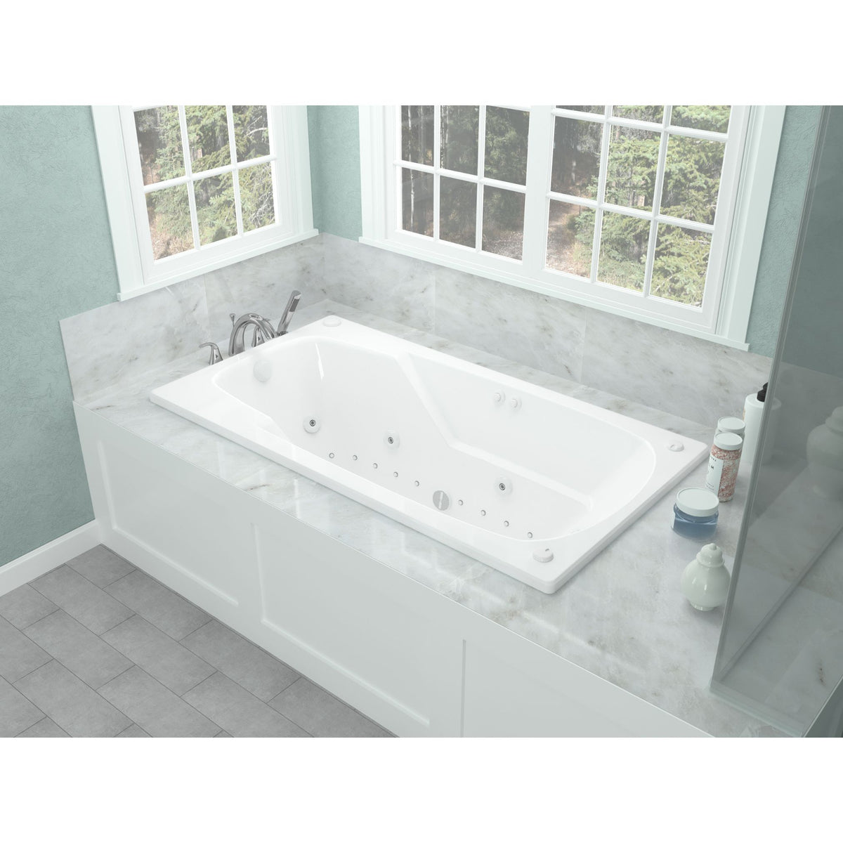Atlantis Whirlpools Eros 36 x 72 Rectangular Bathtub 3672E