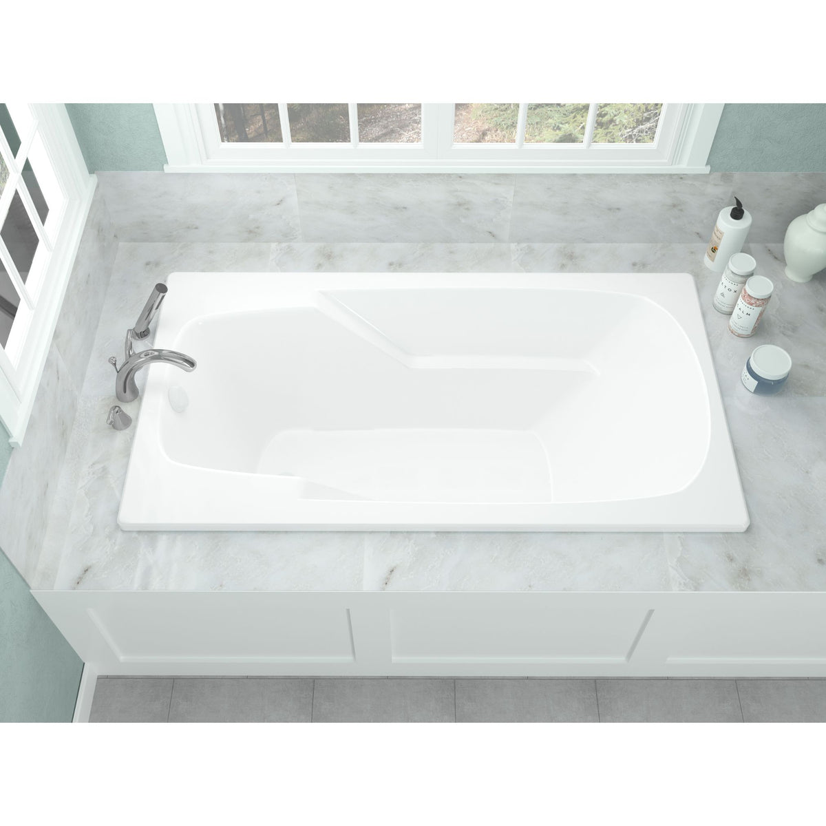 Atlantis Whirlpools Eros 36 x 72 Rectangular Bathtub 3672E