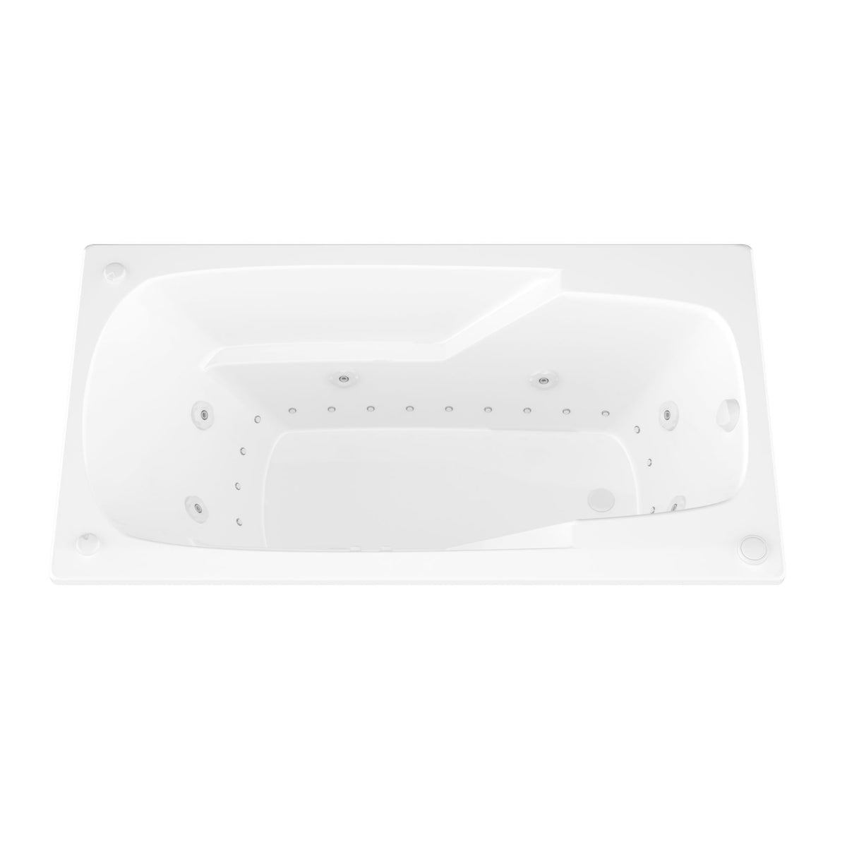 Atlantis Whirlpools Eros 42 x 72 Rectangular Bathtub 4272E