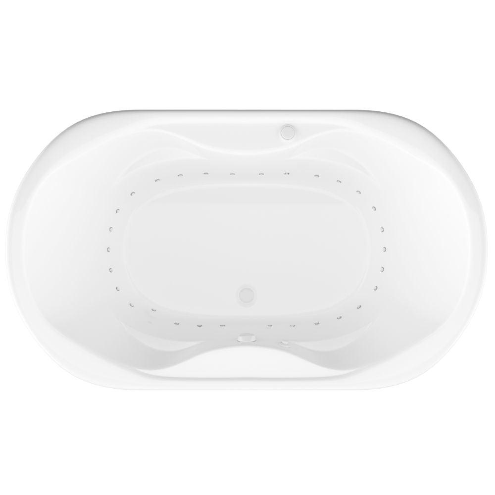 Atlantis Whirlpools Indulgence 41 x 70 Oval Air Jetted Bathtub 4170IA