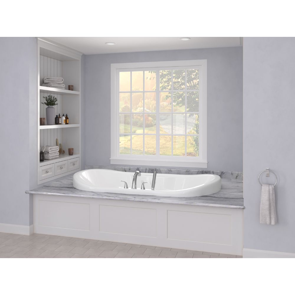 Atlantis Whirlpools Indulgence 41 x 70 Oval Air Jetted Bathtub 4170IA