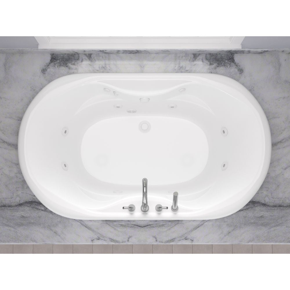 Atlantis Whirlpools Indulgence 41 x 70 Oval Jetted Bathtub 4170I