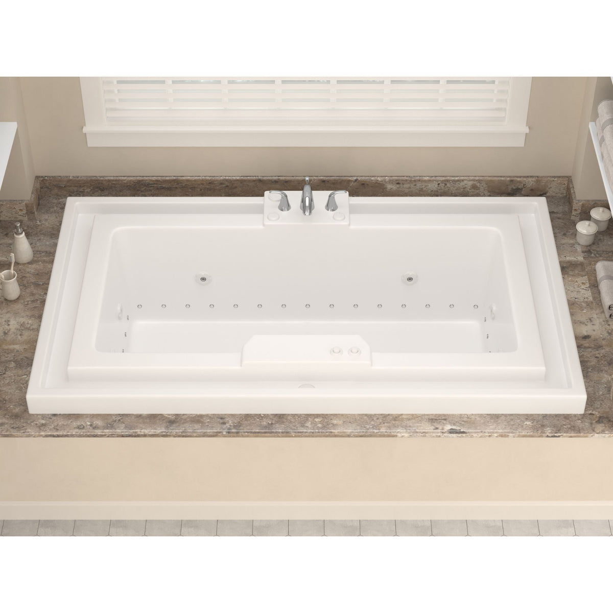 Atlantis Whirlpools Infinity 46 x 78 Endless Flow Bathtub 4678I