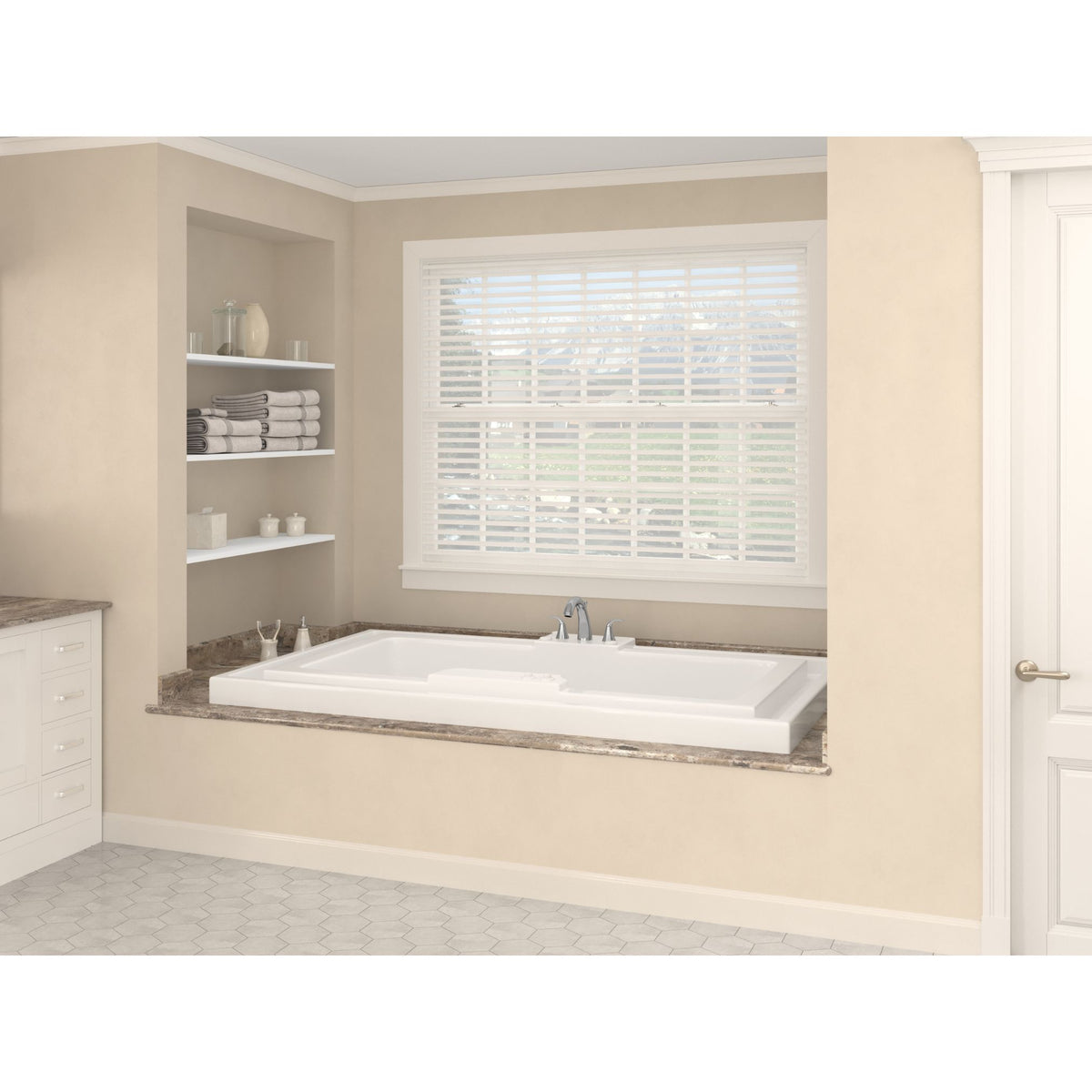 Atlantis Whirlpools Infinity 46 x 78 Endless Flow Bathtub 4678I