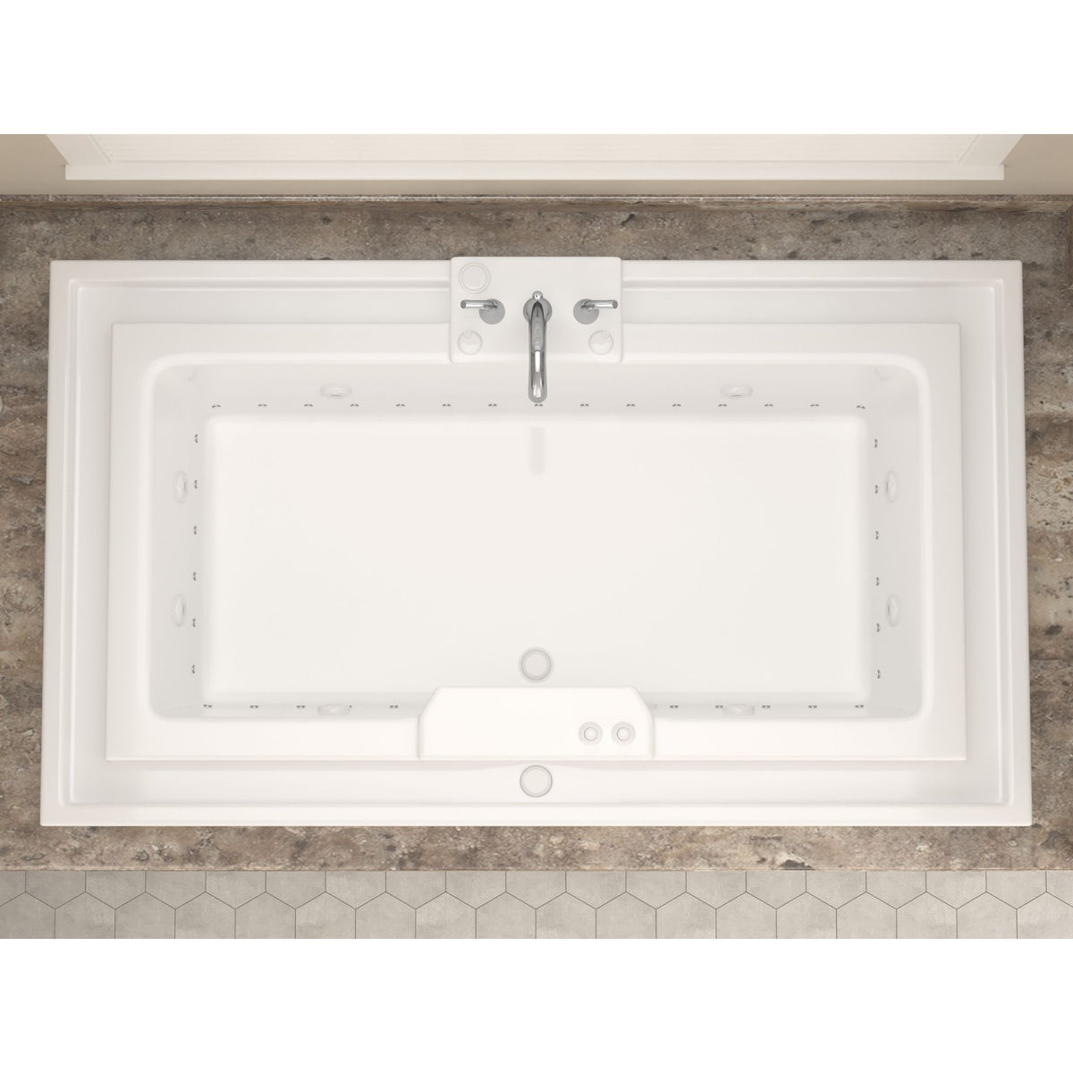 Atlantis Whirlpools Infinity 46 x 78 Endless Flow Bathtub 4678I