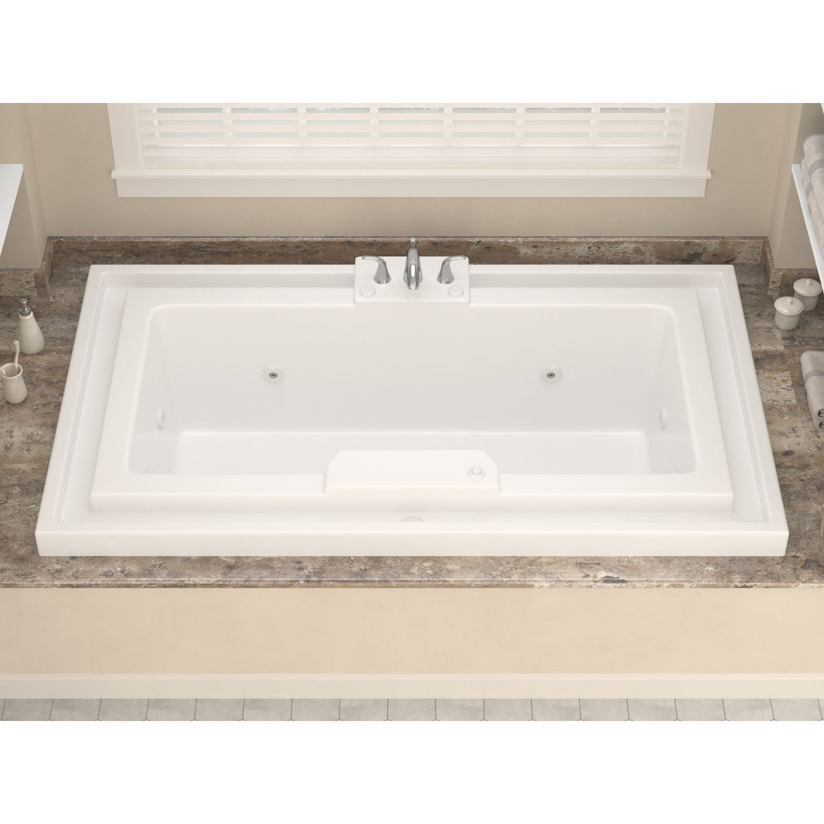 Atlantis Whirlpools Infinity 46 x 78 Endless Flow Bathtub 4678I