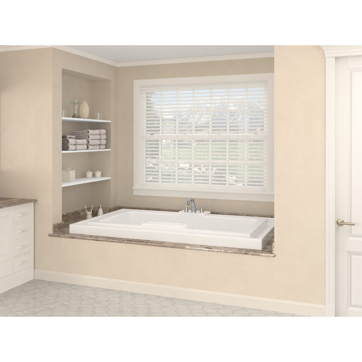 Atlantis Whirlpools Infinity 46 x 78 Endless Flow Bathtub 4678I