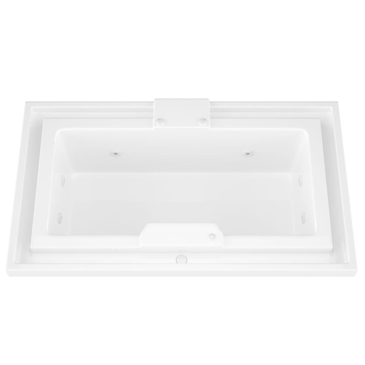 Atlantis Whirlpools Infinity 46 x 78 Endless Flow Bathtub 4678I