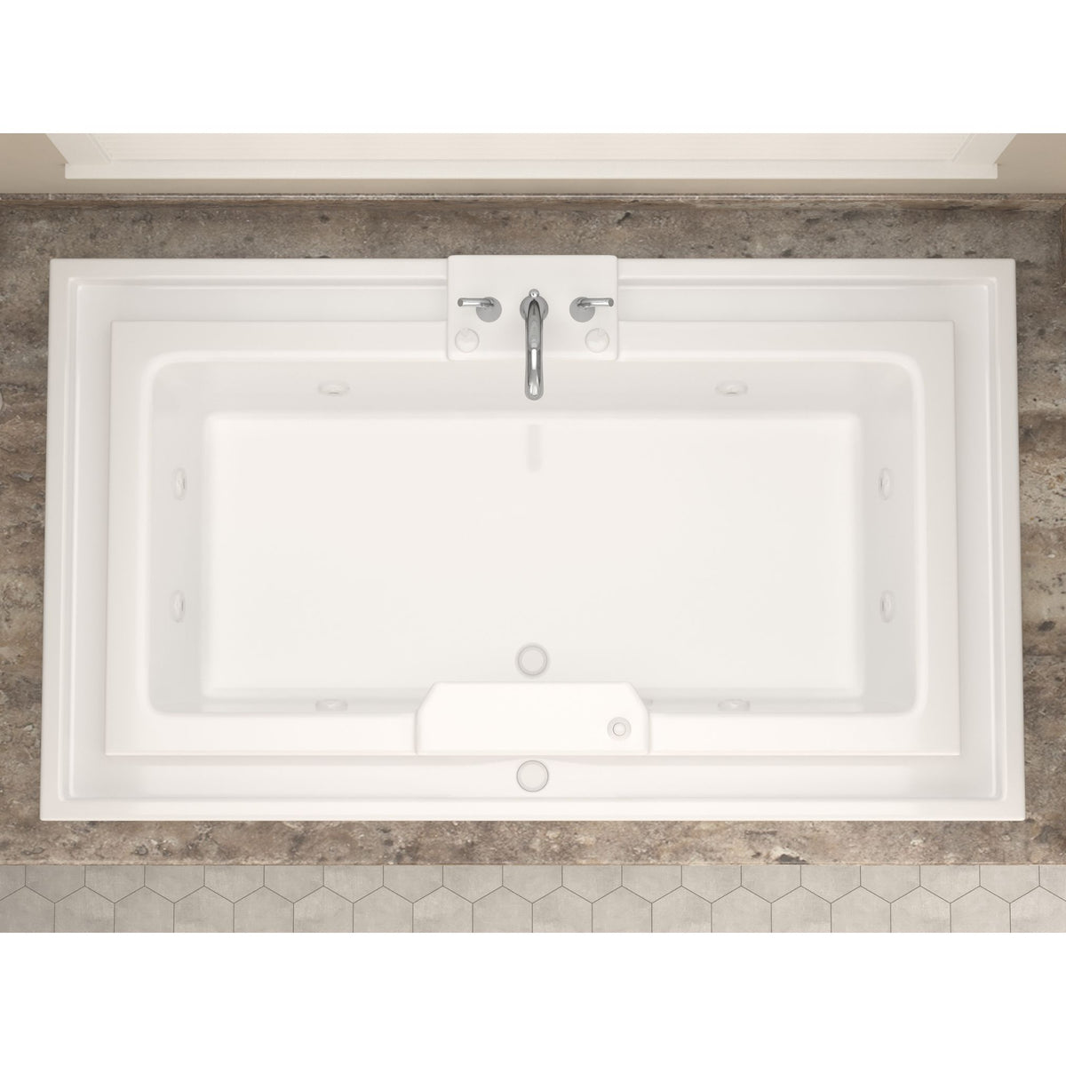 Atlantis Whirlpools Infinity 46 x 78 Endless Flow Bathtub 4678I
