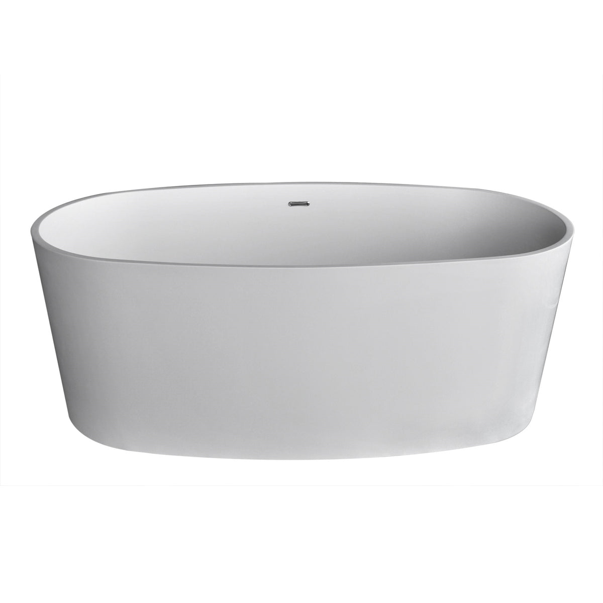 Atlantis Whirlpools Kurow 32 x 62 Artificial Stone Freestanding Bathtub 6131KWSXCWXX
