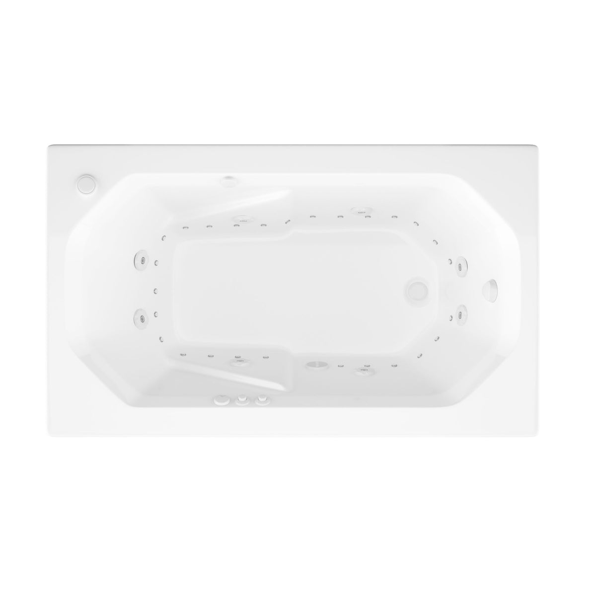 Atlantis Whirlpools Mirage 36 x 60 Rectangular Bathtub 3660M