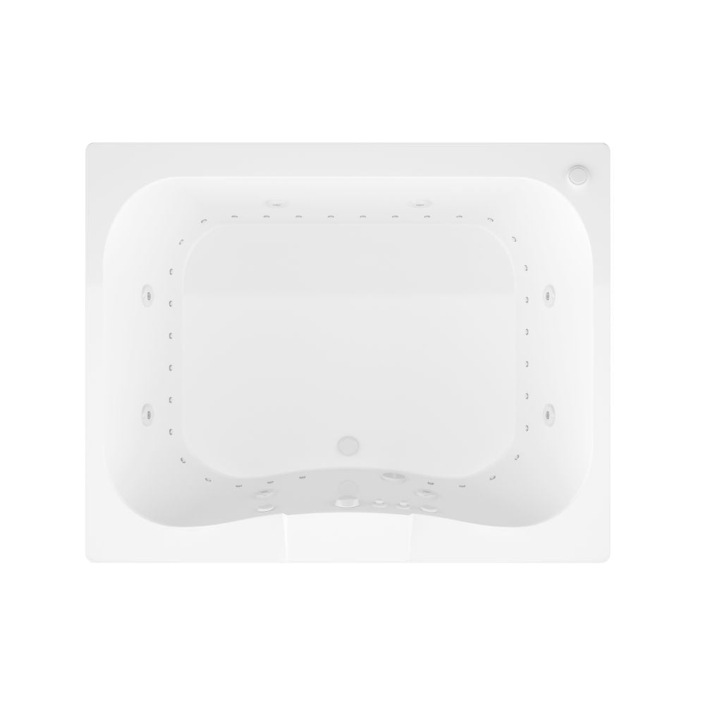 Atlantis Whirlpools Neptune 40 x 60 Rectangular Bathtub 4060N