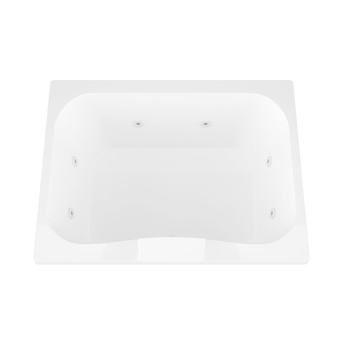 Atlantis Whirlpools Neptune 48 x 60 Rectangular Bathtub 4860N