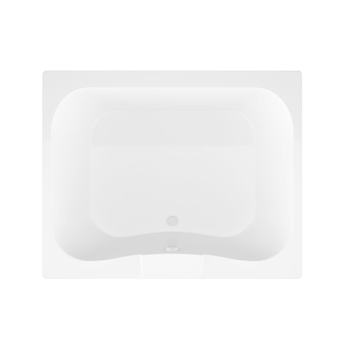 Atlantis Whirlpools Neptune 40 x 60 Rectangular Soaking Bathtub 4060NS