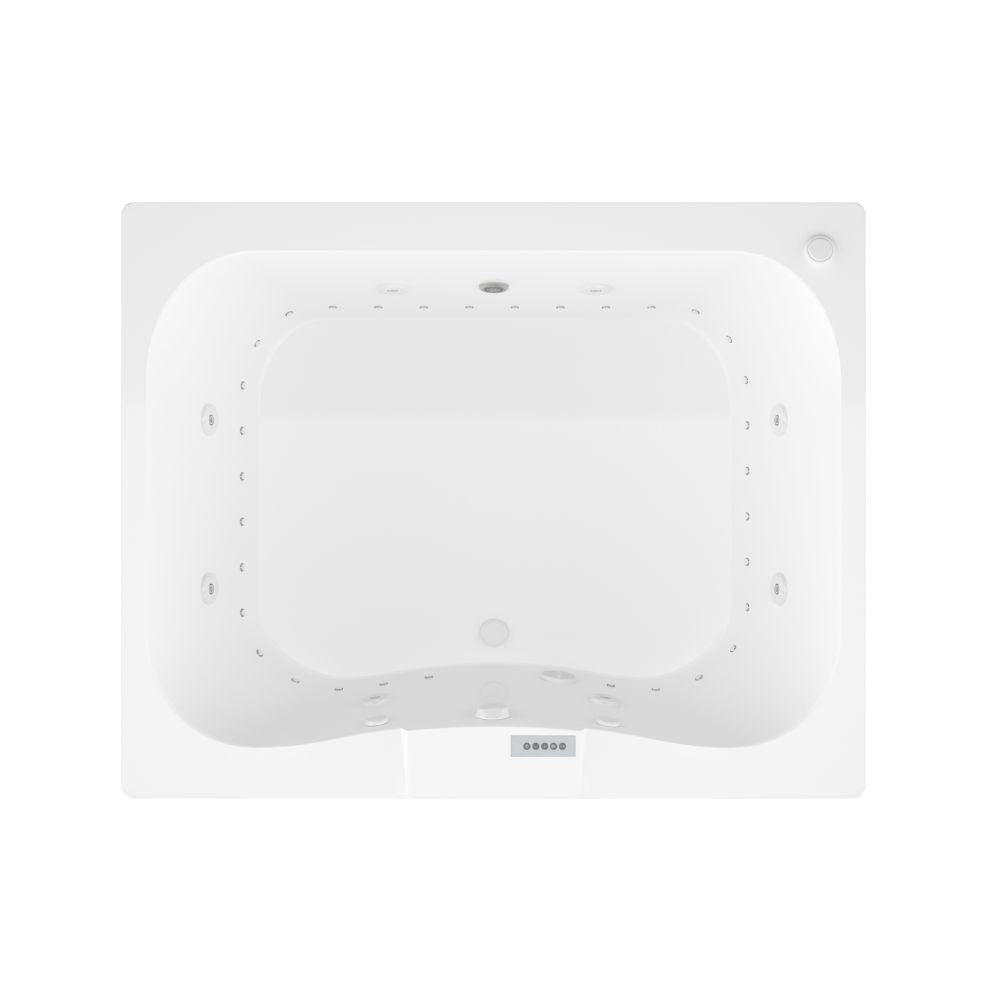 Atlantis Whirlpools Neptune 48 x 60 Rectangular Bathtub 4860N