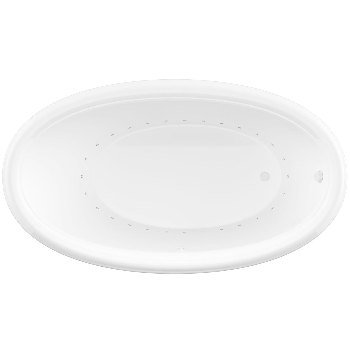 Atlantis Whirlpools Petite 36 x 60 Oval Bathtub 3660P