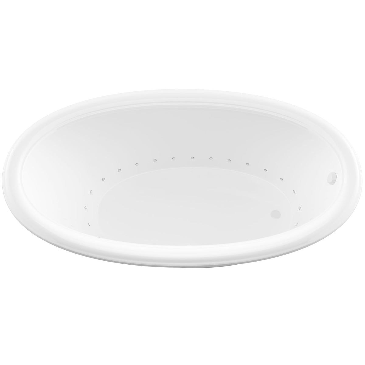 Atlantis Whirlpools Petite 36 x 60 Oval Bathtub 3660P