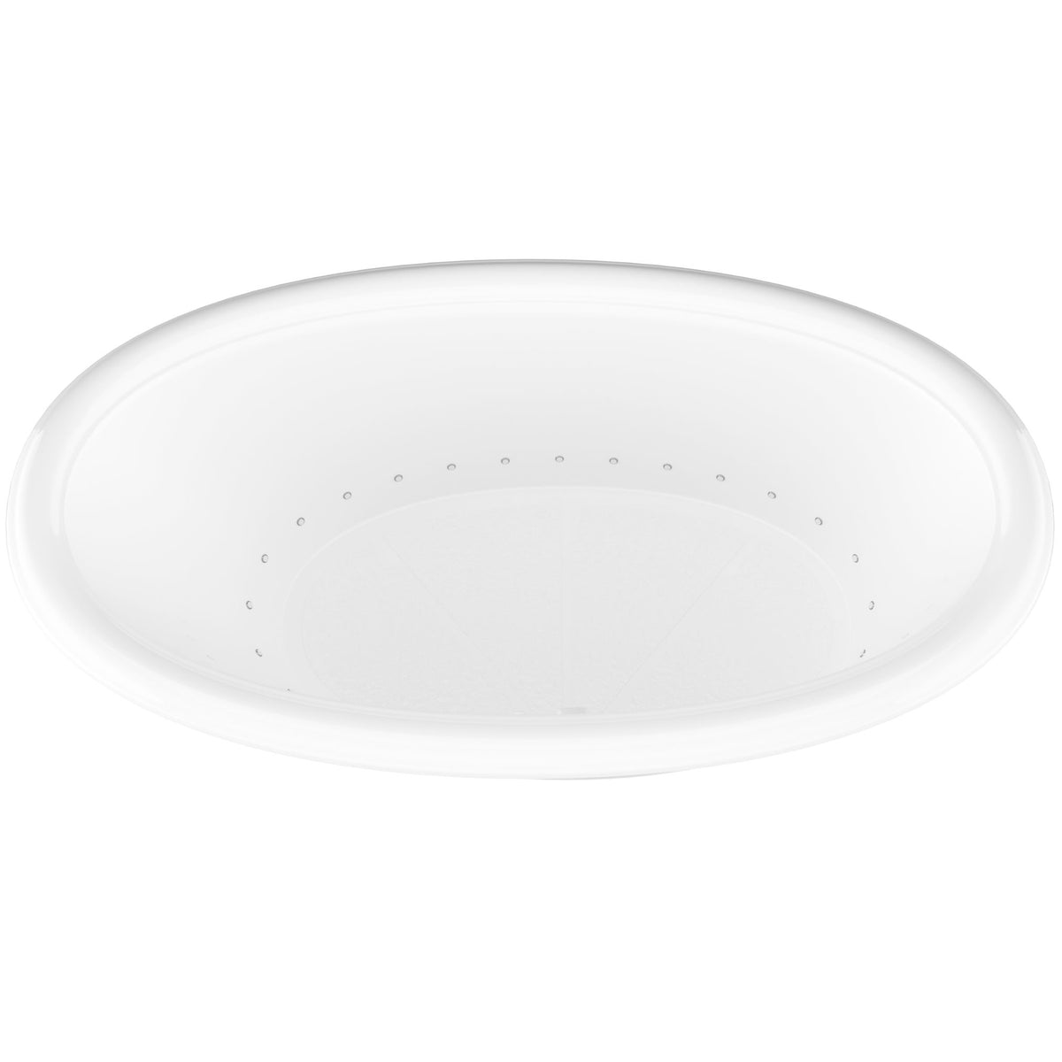 Atlantis Whirlpools Petite 44 x 78 Oval Bathtub 4478PCA