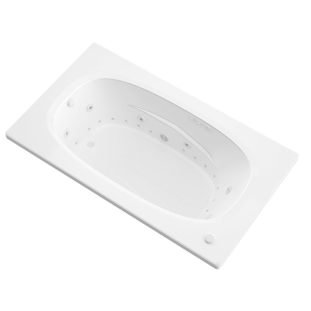 Atlantis Whirlpools Polaris 36 x 66 Rectangular Bathtub 3666P