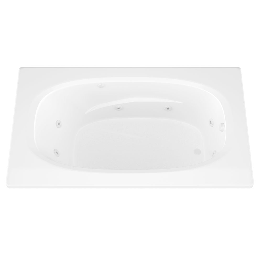 Atlantis Whirlpools Polaris 36 x 66 Rectangular Bathtub 3666P