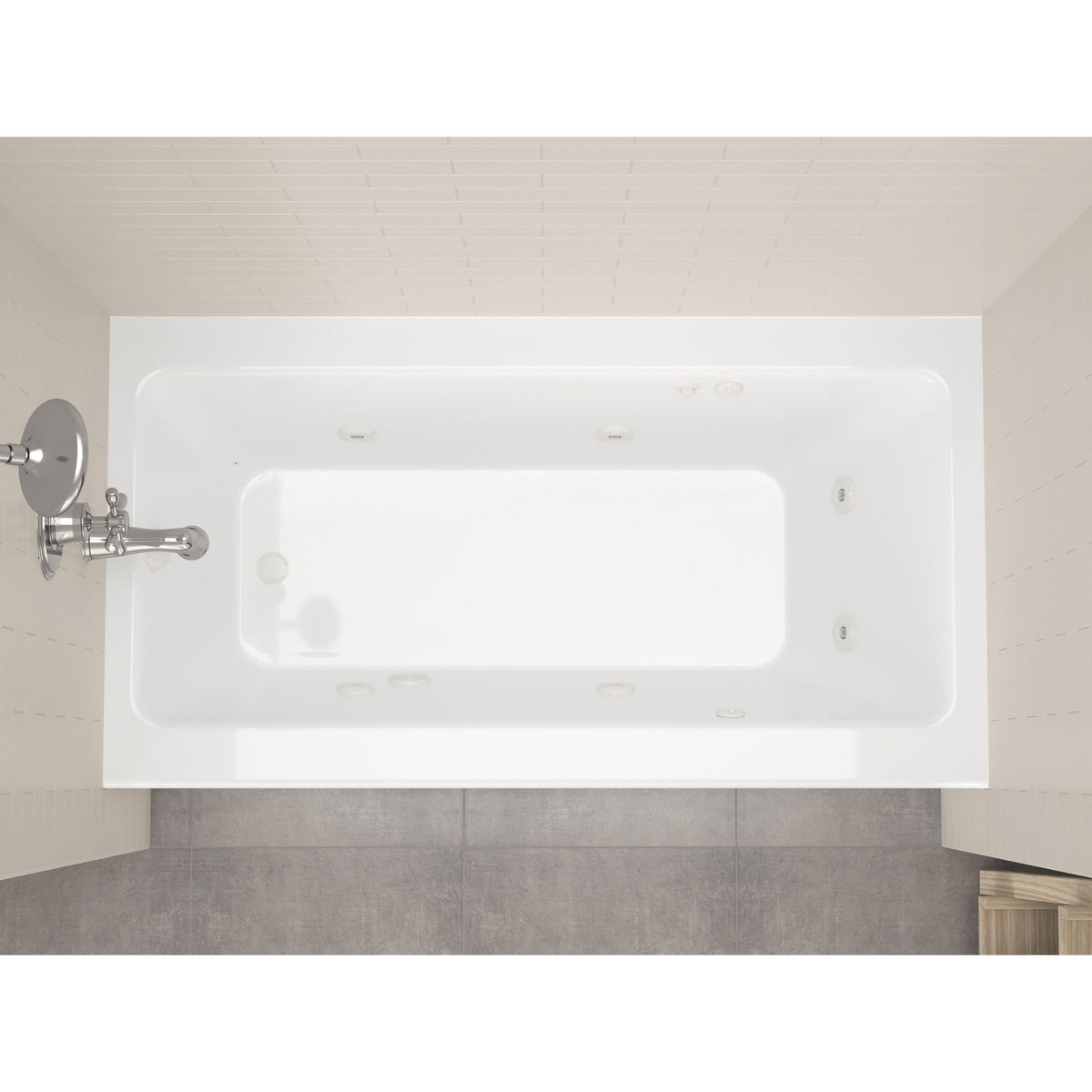 Atlantis Whirlpools Soho 30 x 60 Front Skirted Tub 3060SH