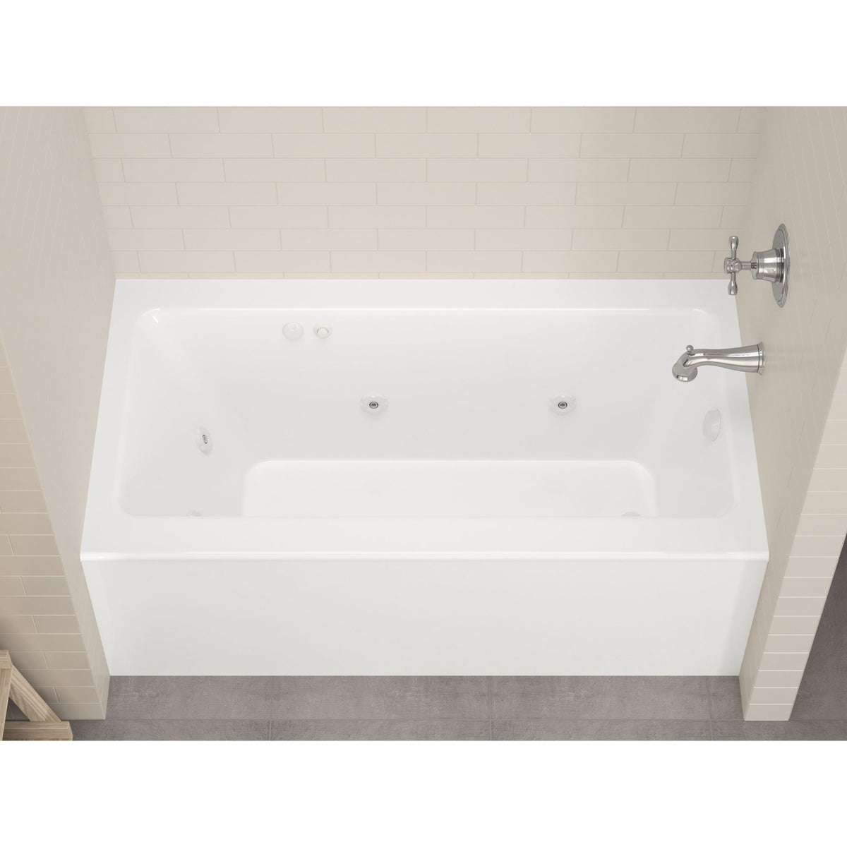 Atlantis Whirlpools Soho 30 x 60 Front Skirted Tub 3060SH