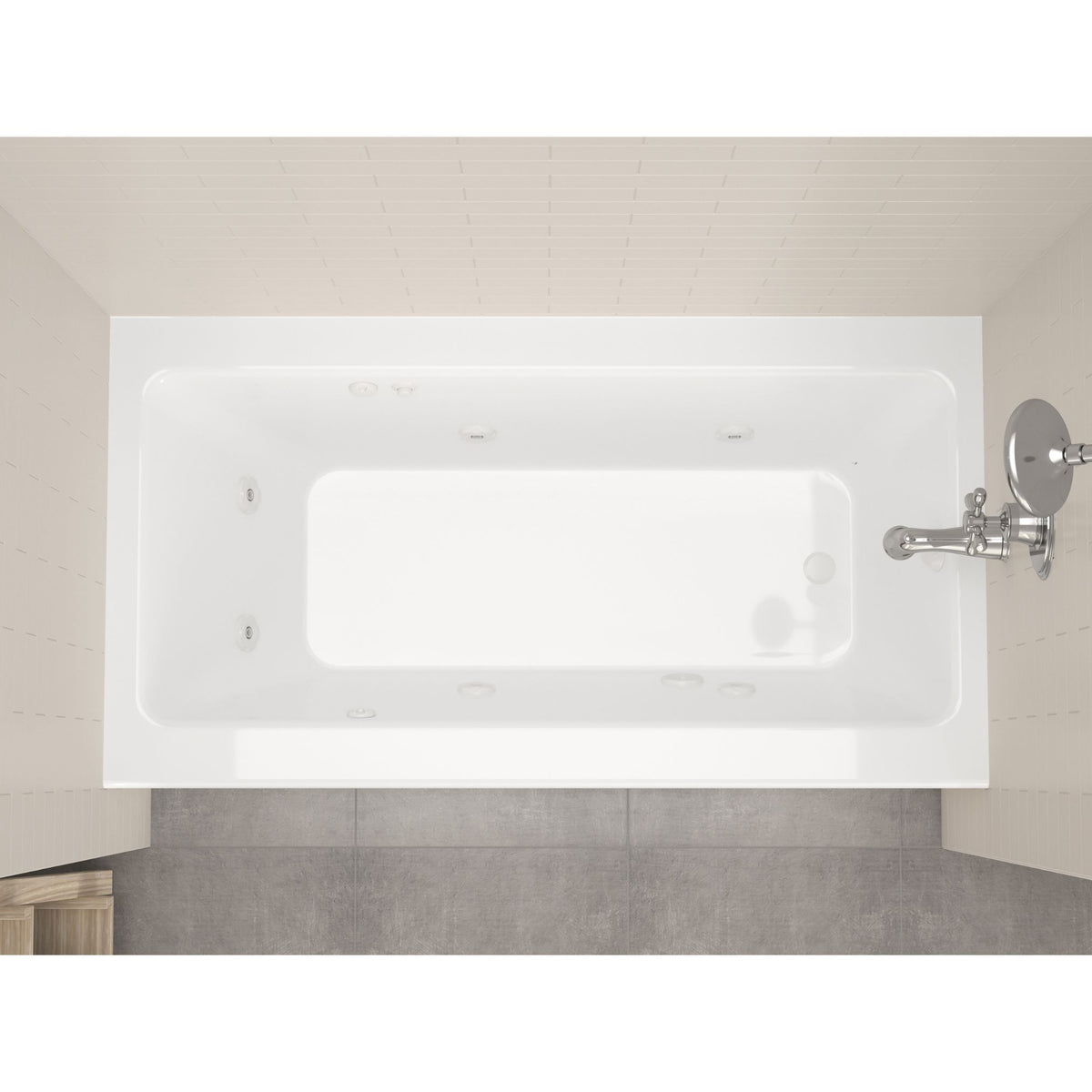 Atlantis Whirlpools Soho 30 x 60 Front Skirted Tub 3060SH