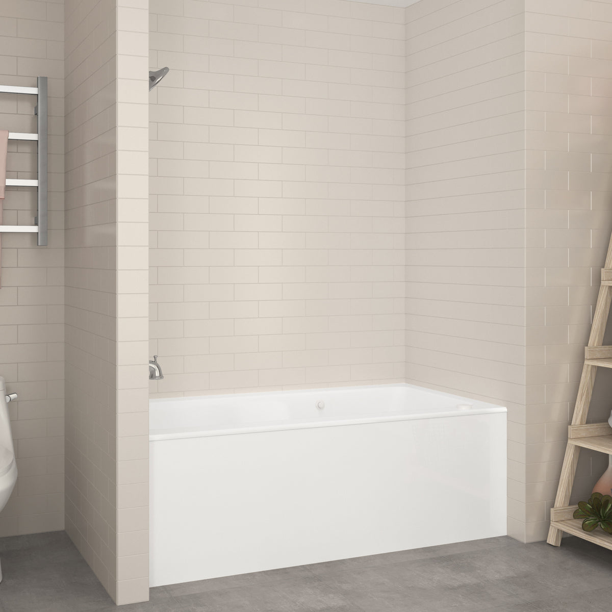 Atlantis Whirlpools Soho 30 x 60 Front Skirted Tub 3060SH