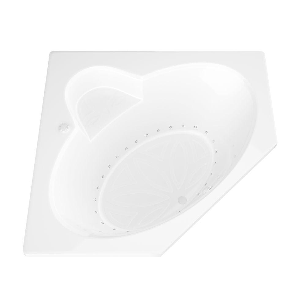 Atlantis Whirlpools Sublime 60 x 60 Corner Jetted Bathtub 6060S