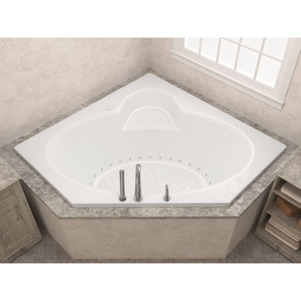 Atlantis Whirlpools Sublime 60 x 60 Corner Jetted Bathtub 6060S