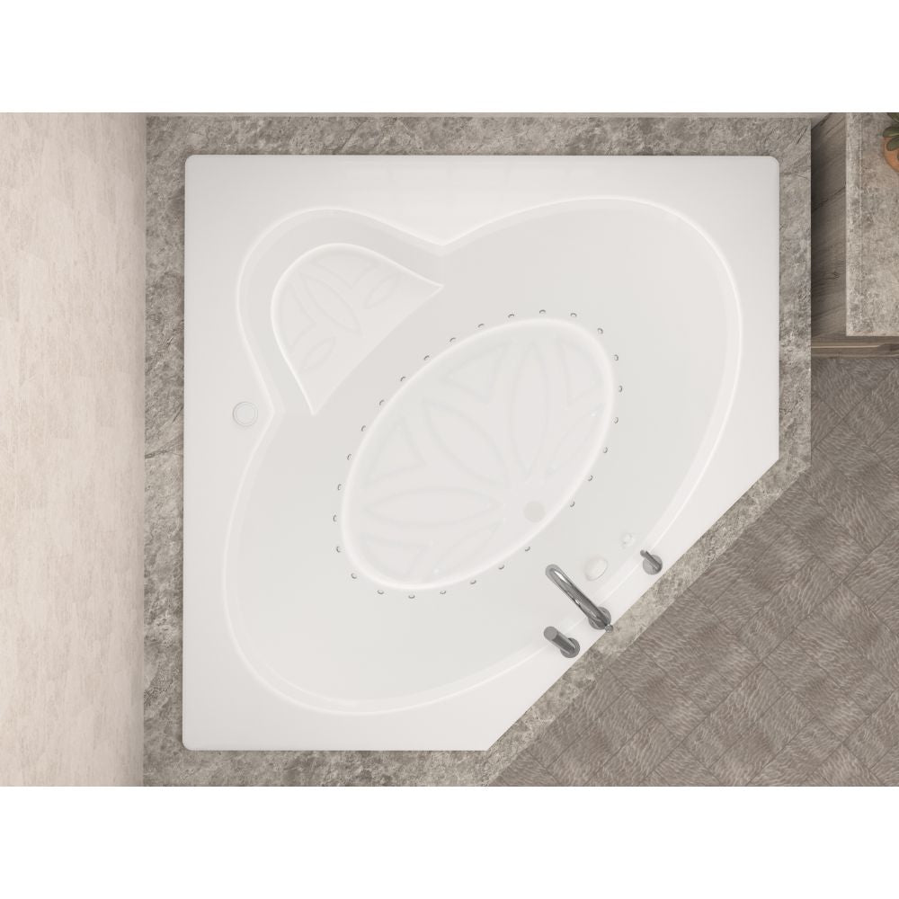 Atlantis Whirlpools Sublime 60 x 60 Corner Jetted Bathtub 6060S
